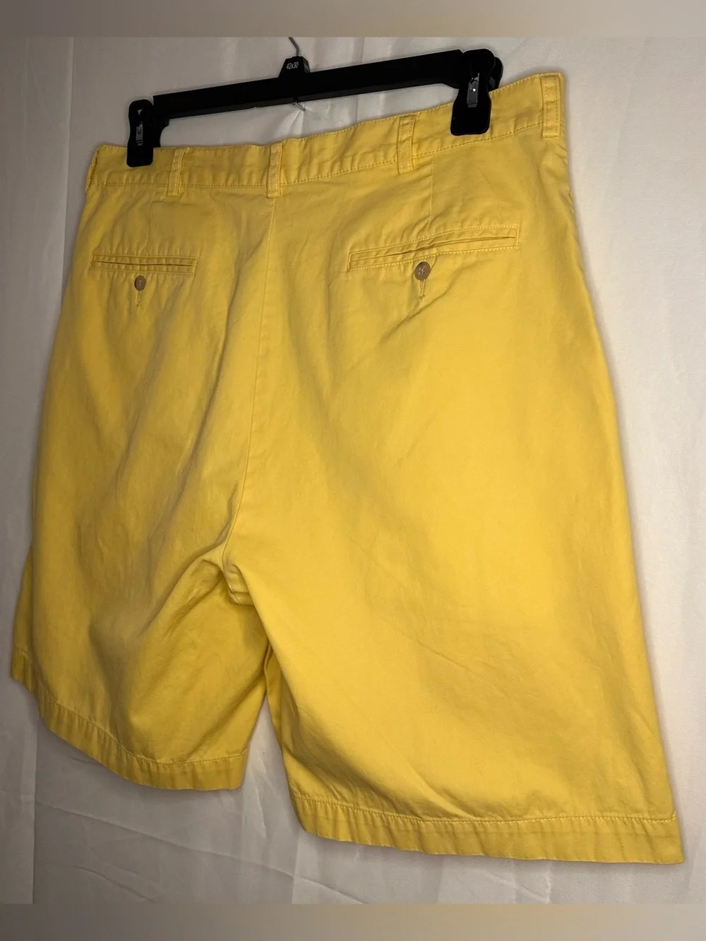 Polo Ralph Lauren Yellow Pleated Chino Shorts Cotton 36 Grandpacore Golf Tennis